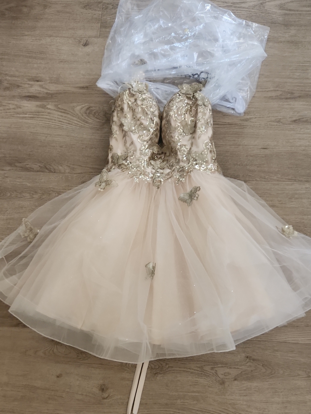 Champagne Special Ocassion Dress